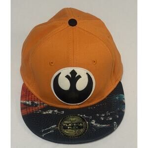 STAR WARS REBEL ALLIANCE EMBLEM X-WING Stretch Fit Hat / Cap one size fits Most
